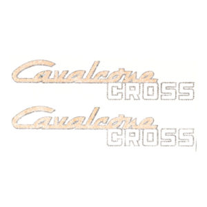 coppia adesivi in pvc per fianchetti motociclo MALAGUTI Cavalcone Cross
